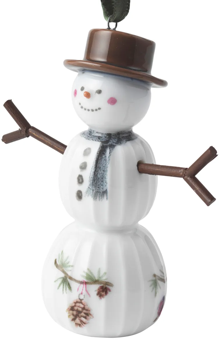 해머소이 크리스마스 바우블 snowman, White Kähler | 케흘러