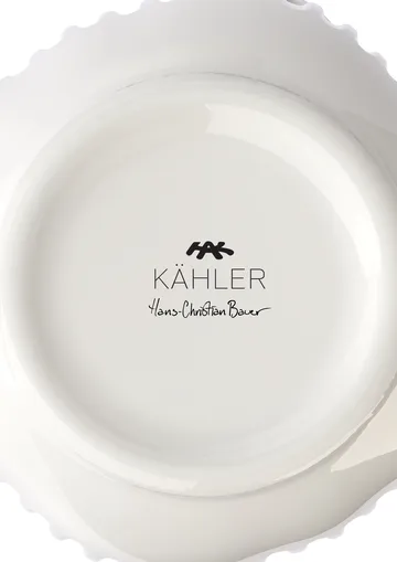해머소이 화병 언폴드 - White, 16,5 cm - Kähler | 케흘러