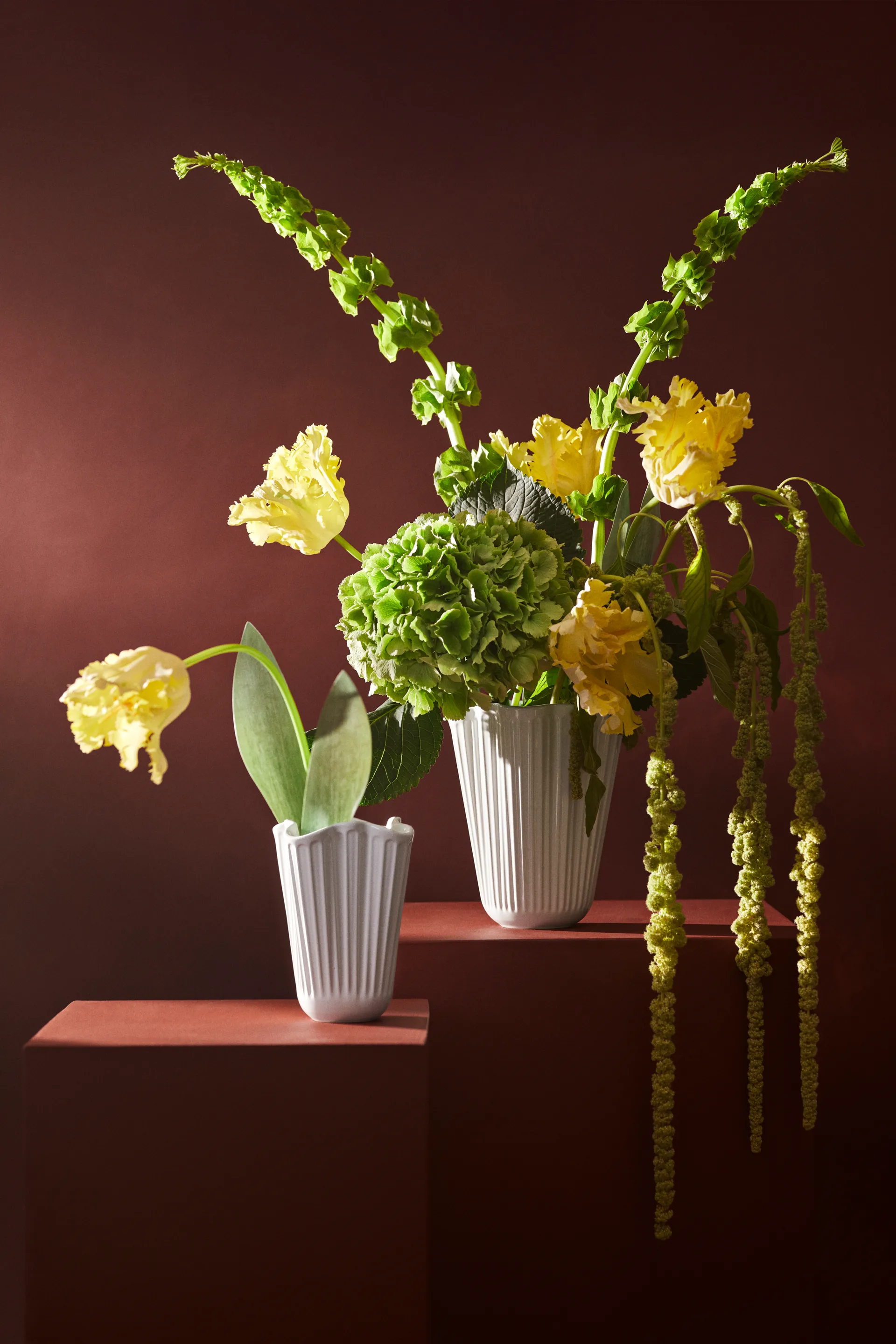 해머소이 화병 언폴드, White, 16,5 cm Kähler | 케흘러