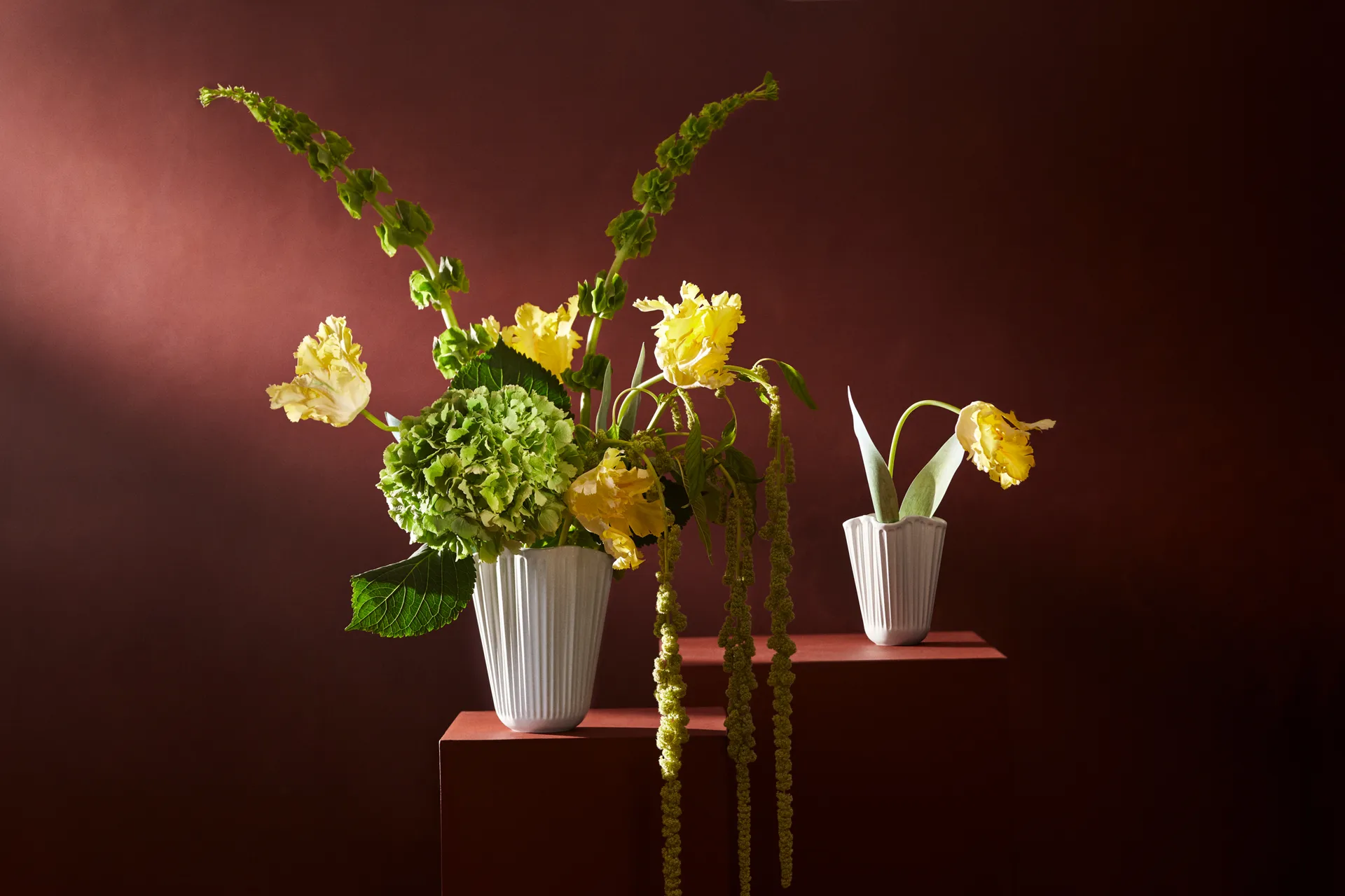 해머소이 화병 언폴드, White, 16,5 cm Kähler | 케흘러