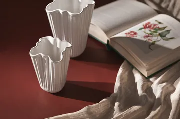 해머소이 화병 언폴드 - White, 16,5 cm - Kähler | 케흘러