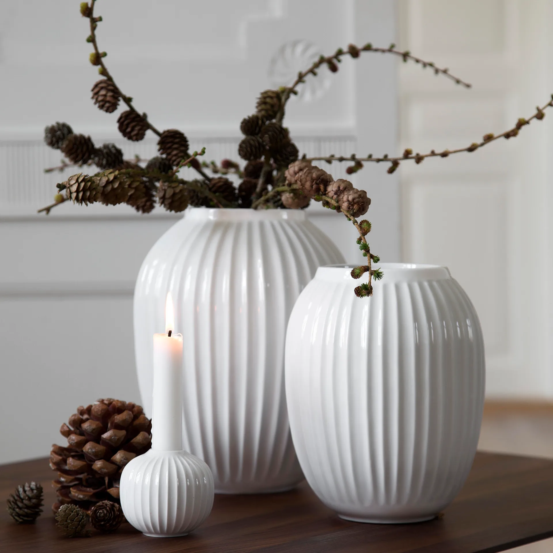 해머소이 캔들홀더 미디움, white Kähler | 케흘러