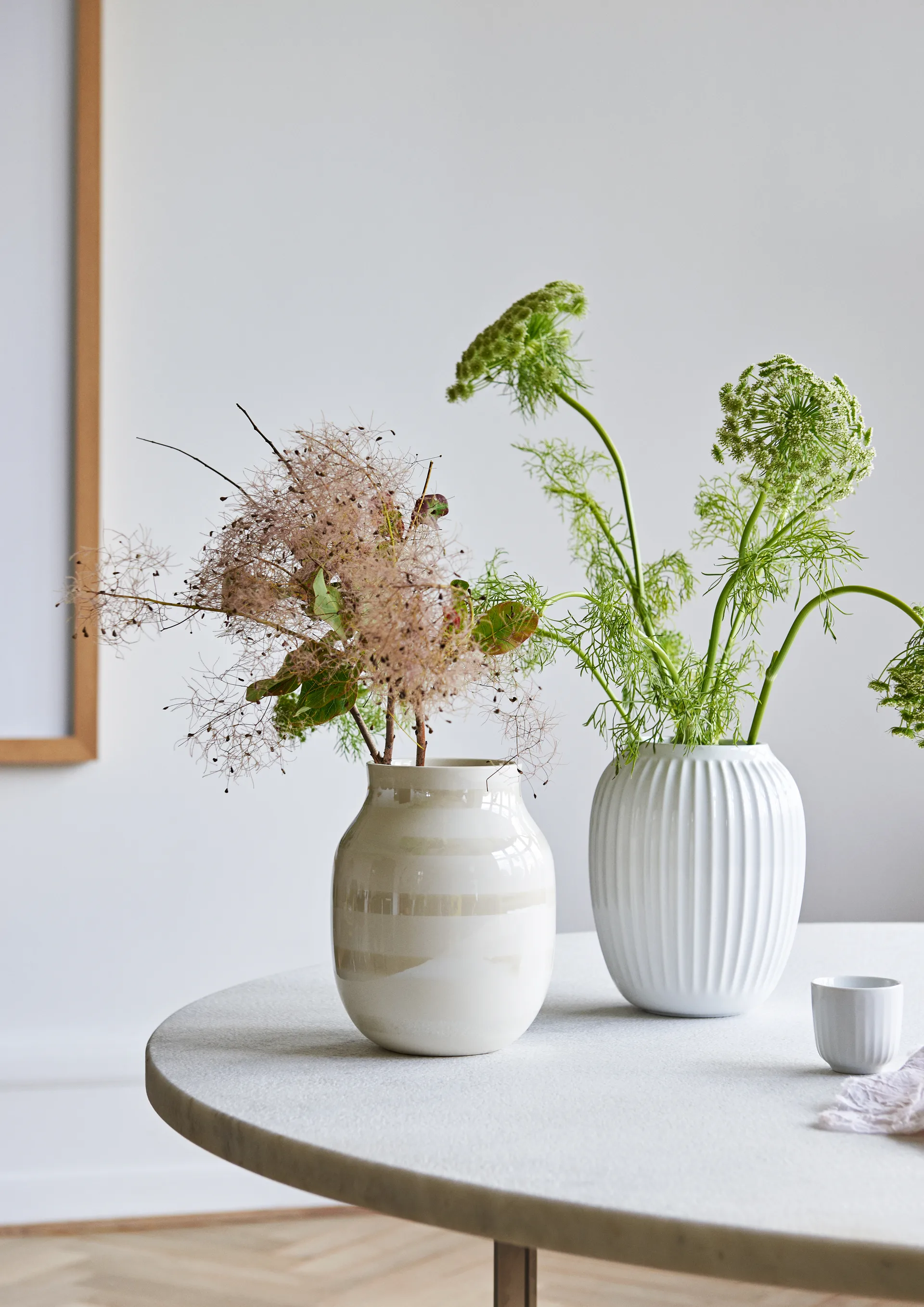 해머소이 화병 미디움, white Kähler | 케흘러