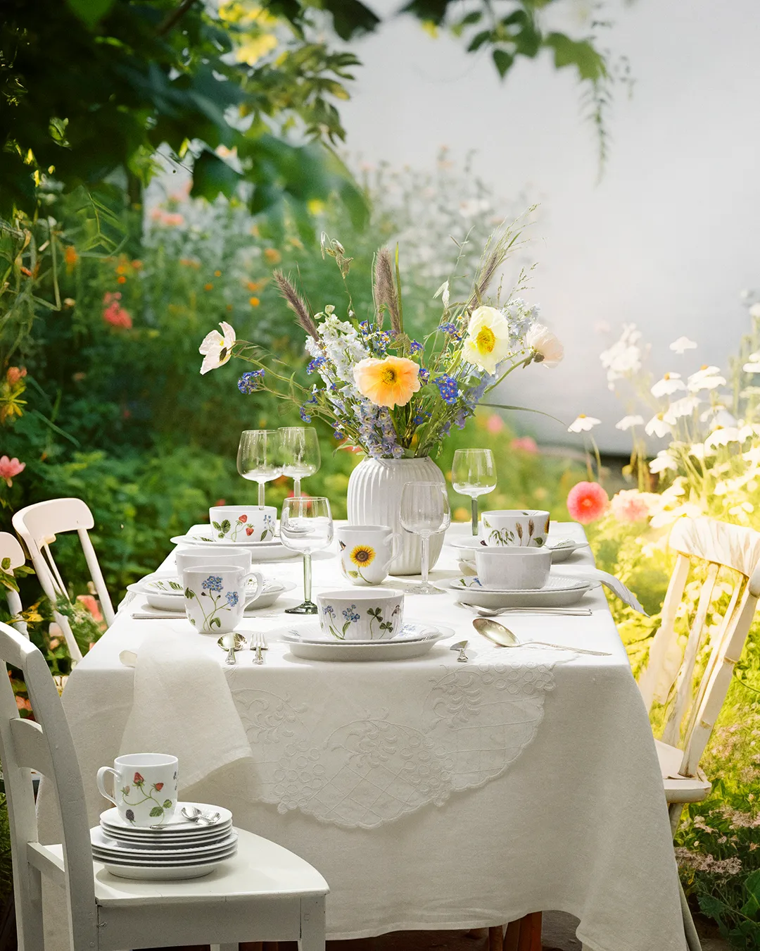 해머소이 화병 미디움, white Kähler | 케흘러