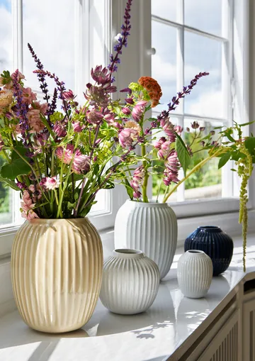 해머소이 화병 미디움 - white - Kähler | 케흘러