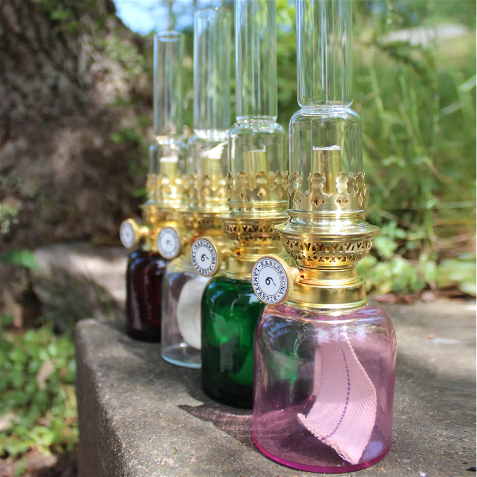 코홀맨 파라핀 램프, clear Karlskrona Lampfabrik | 칼스크로나 램프파브릭