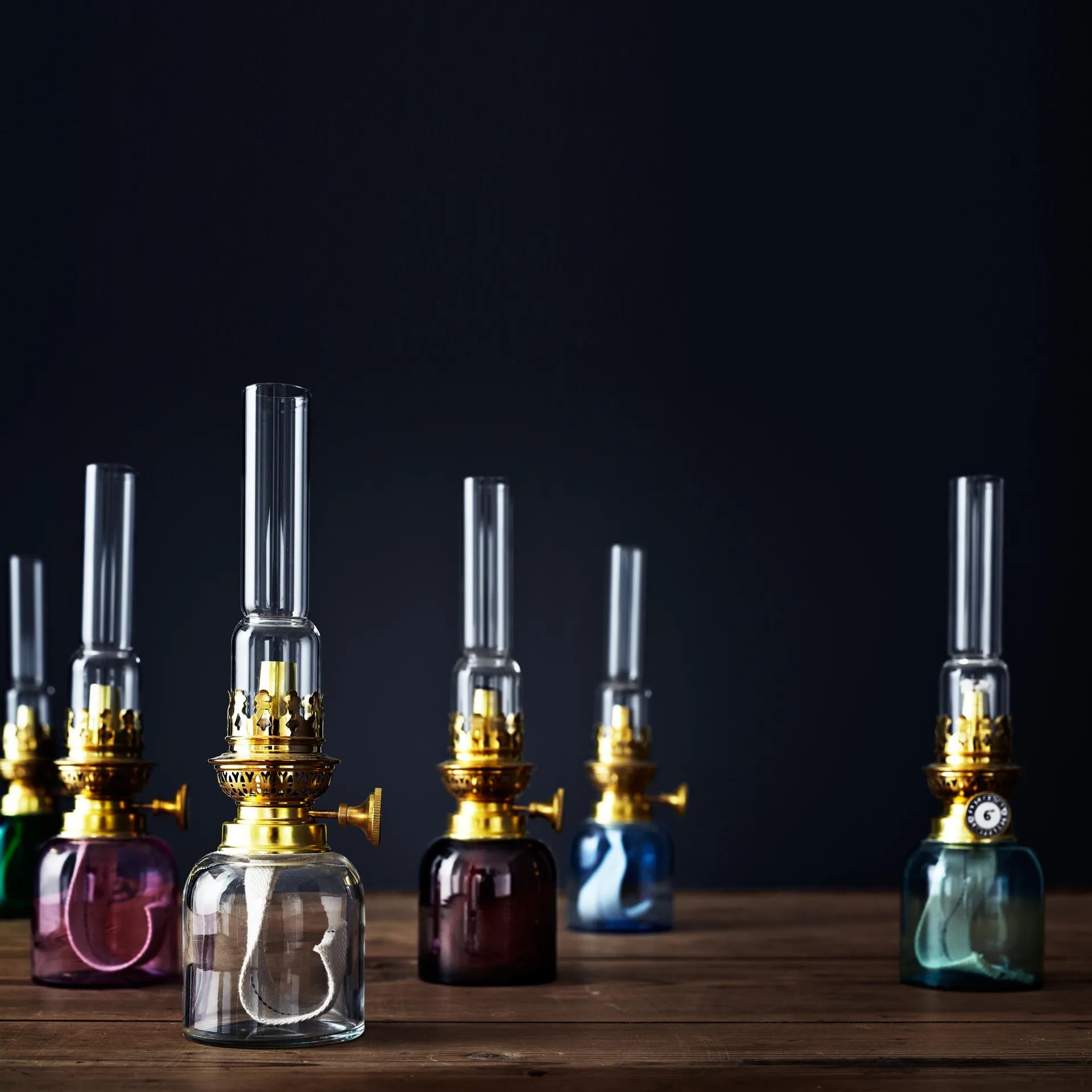 코홀맨 파라핀 램프, jade green Karlskrona Lampfabrik | 칼스크로나 램프파브릭