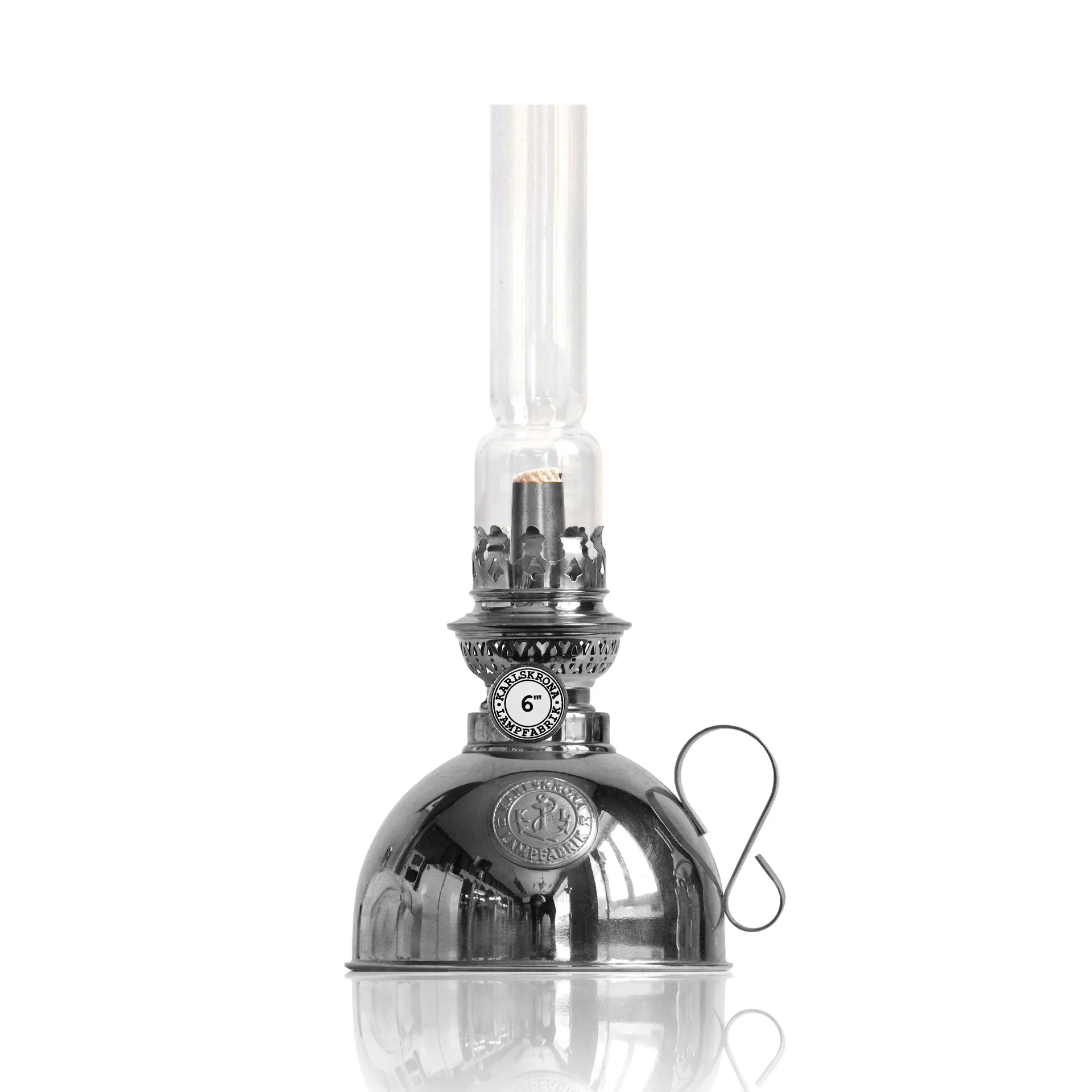 Nattlampan 파라핀 램프, nickel Karlskrona Lampfabrik | 칼스크로나 램프파브릭