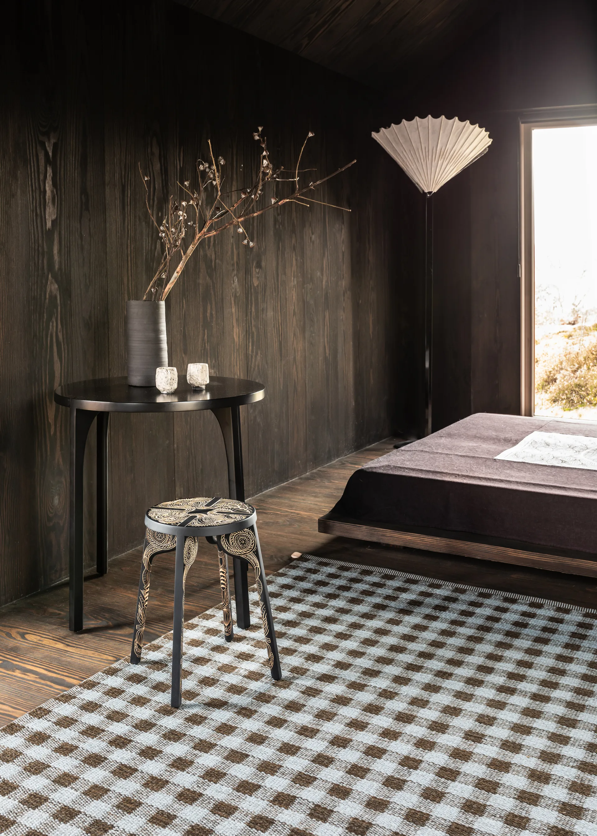 Vichy 러그 165x240 cm, Mint Chocolate 720 Kasthall | 카스탈