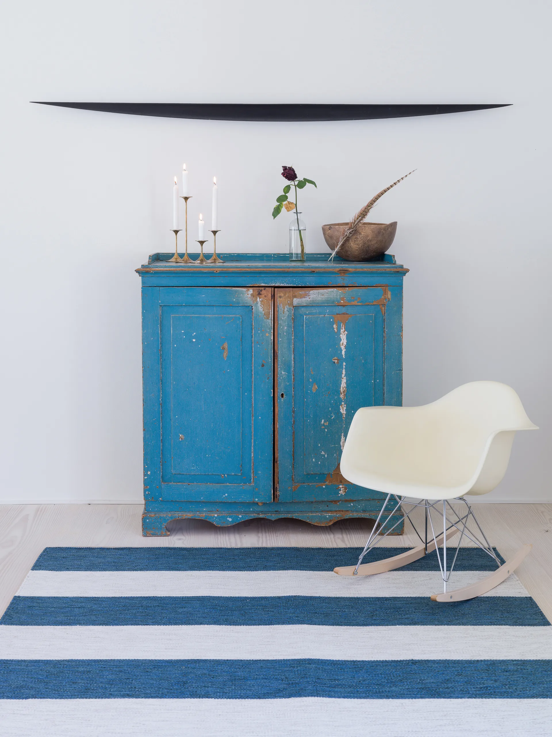 알리움 투 스텝 러그, Deep Blue, 170x240 cm Kateha | 카테하