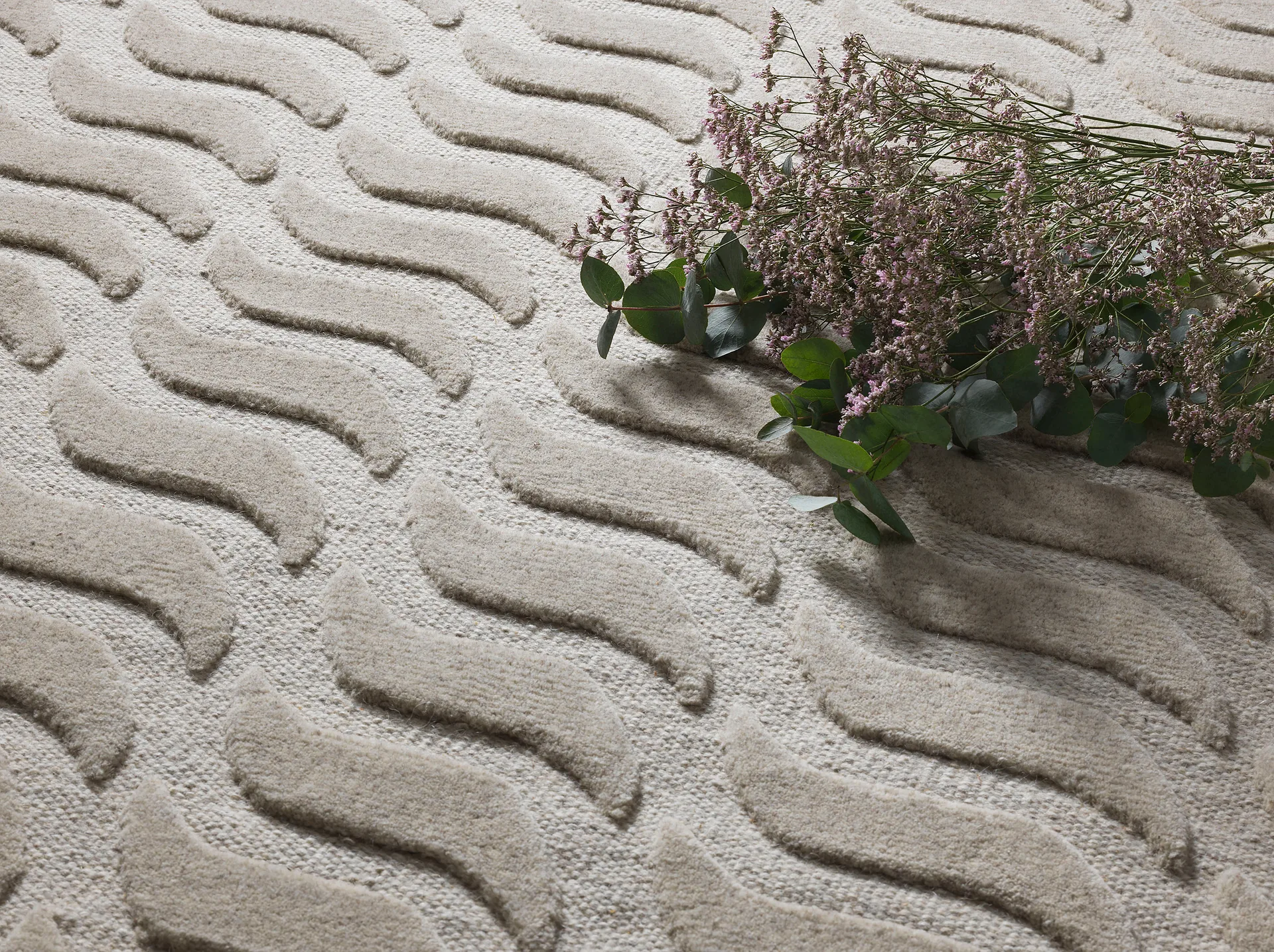 미믹 러그, Linen, 170x240 cm Kateha | 카테하