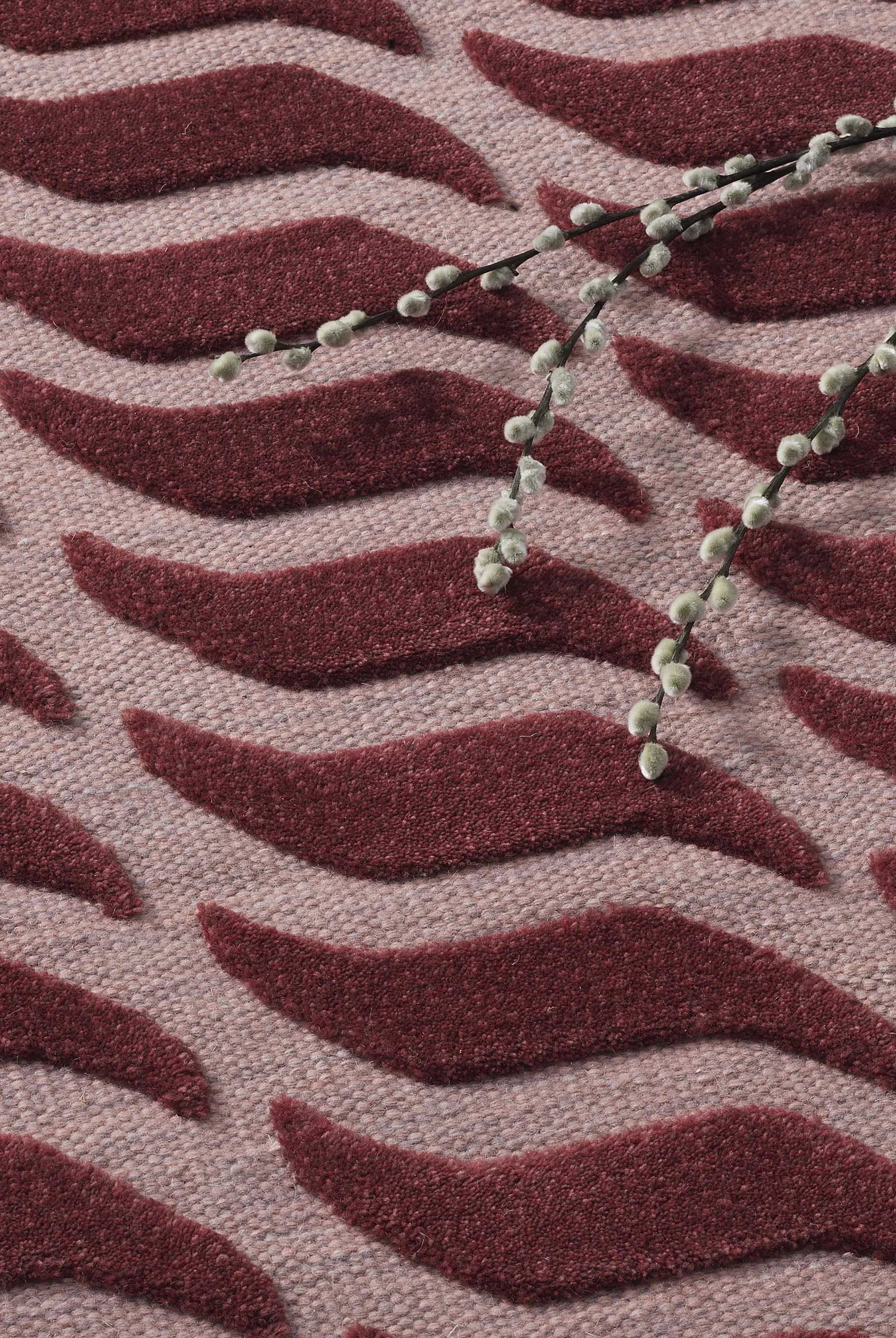 미믹 러그, Raspberry Cream, 200x300 cm Kateha | 카테하