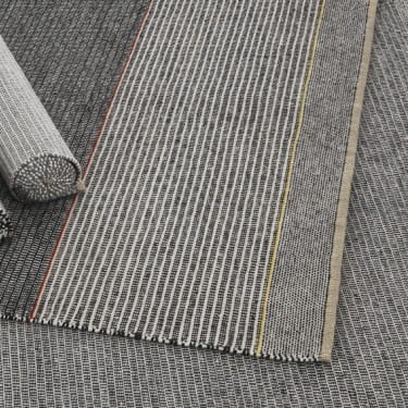 Tribulus One hand-woven wool carpet multi - black, white, red, yellow 240x170 - Kateha | 카테하