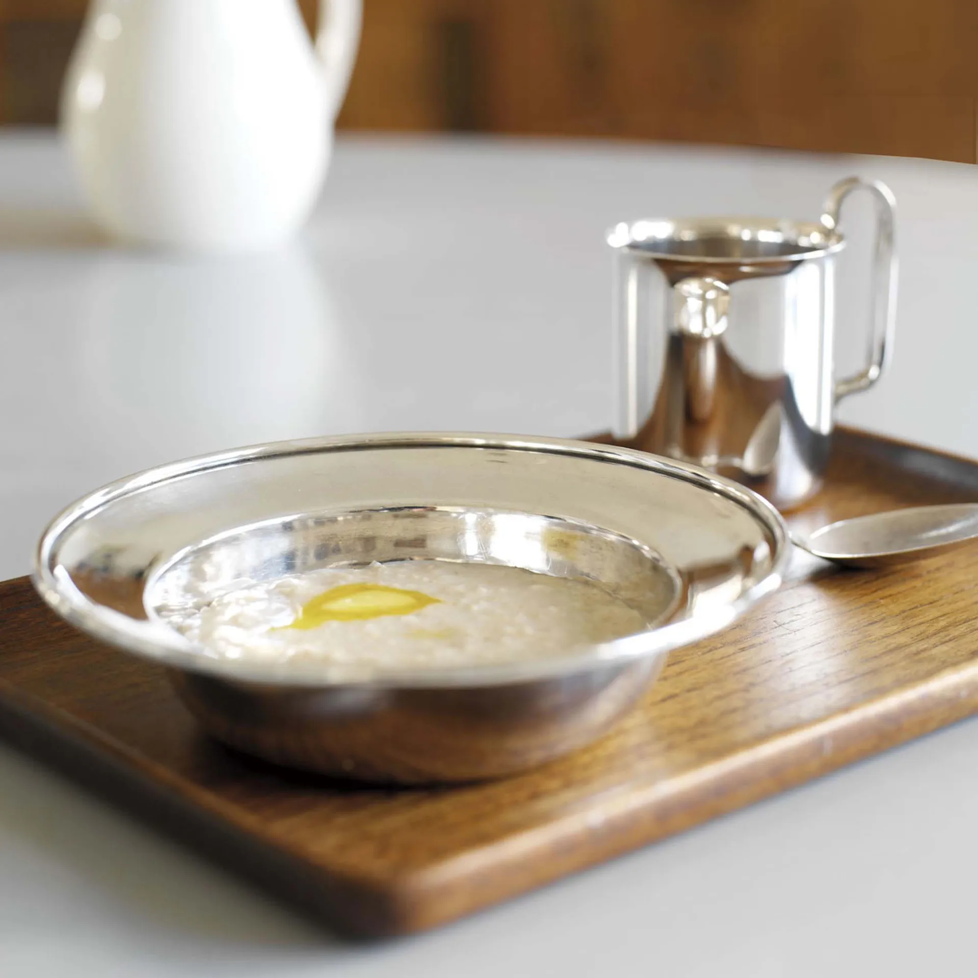 접시 스틸 Ø16.3 cm, Polished steel Kay Bojesen | 카이보예센