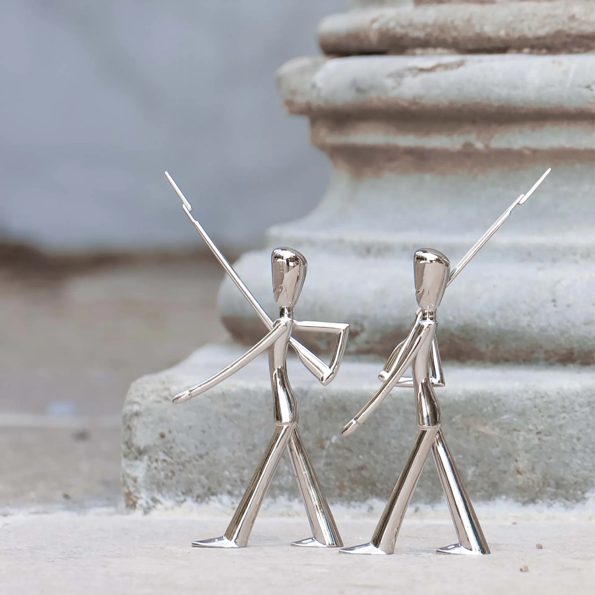 근위병 피규어 16cm, Polished steel Kay Bojesen | 카이보예센