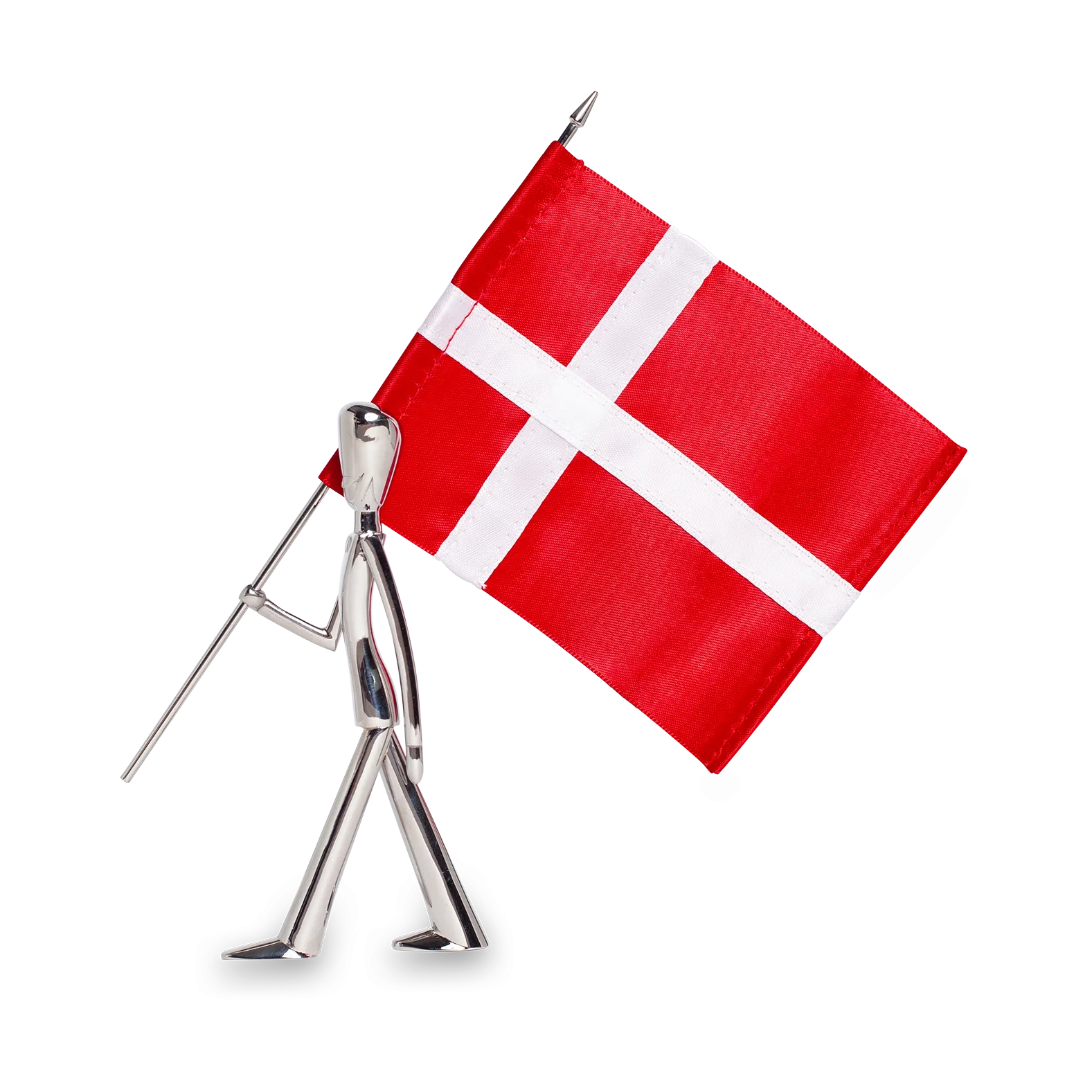 근위대 기수 피규어 18cm, Polished steel Kay Bojesen | 카이보예센