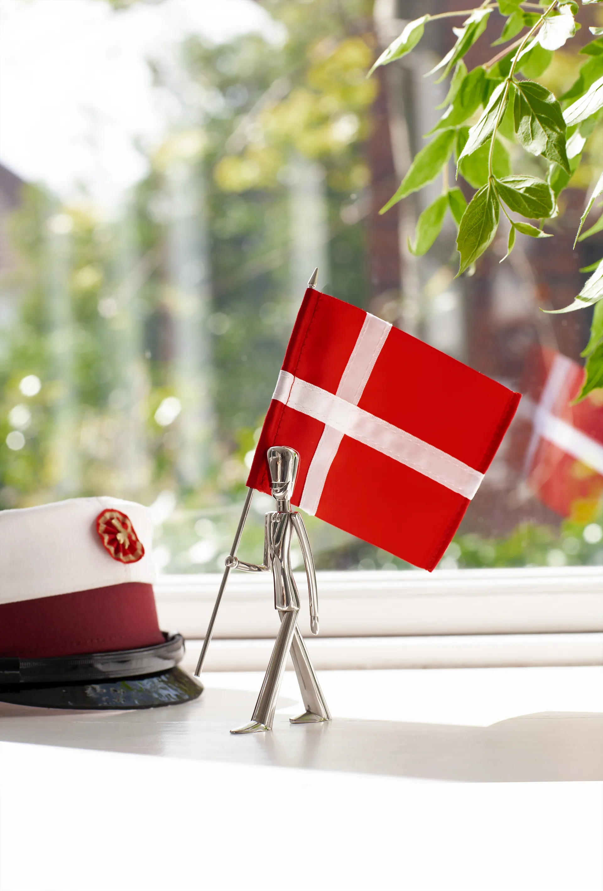 근위대 기수 피규어 18cm, Polished steel Kay Bojesen | 카이보예센