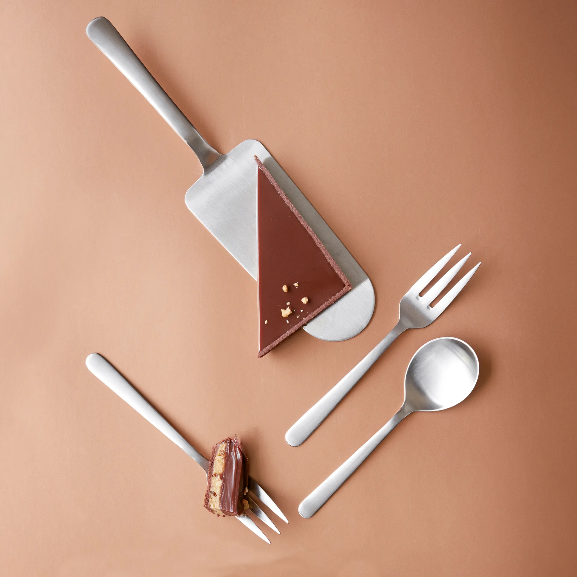 그랑프리 케이크 서버 22.5cm, Polished steel Kay Bojesen | 카이보예센