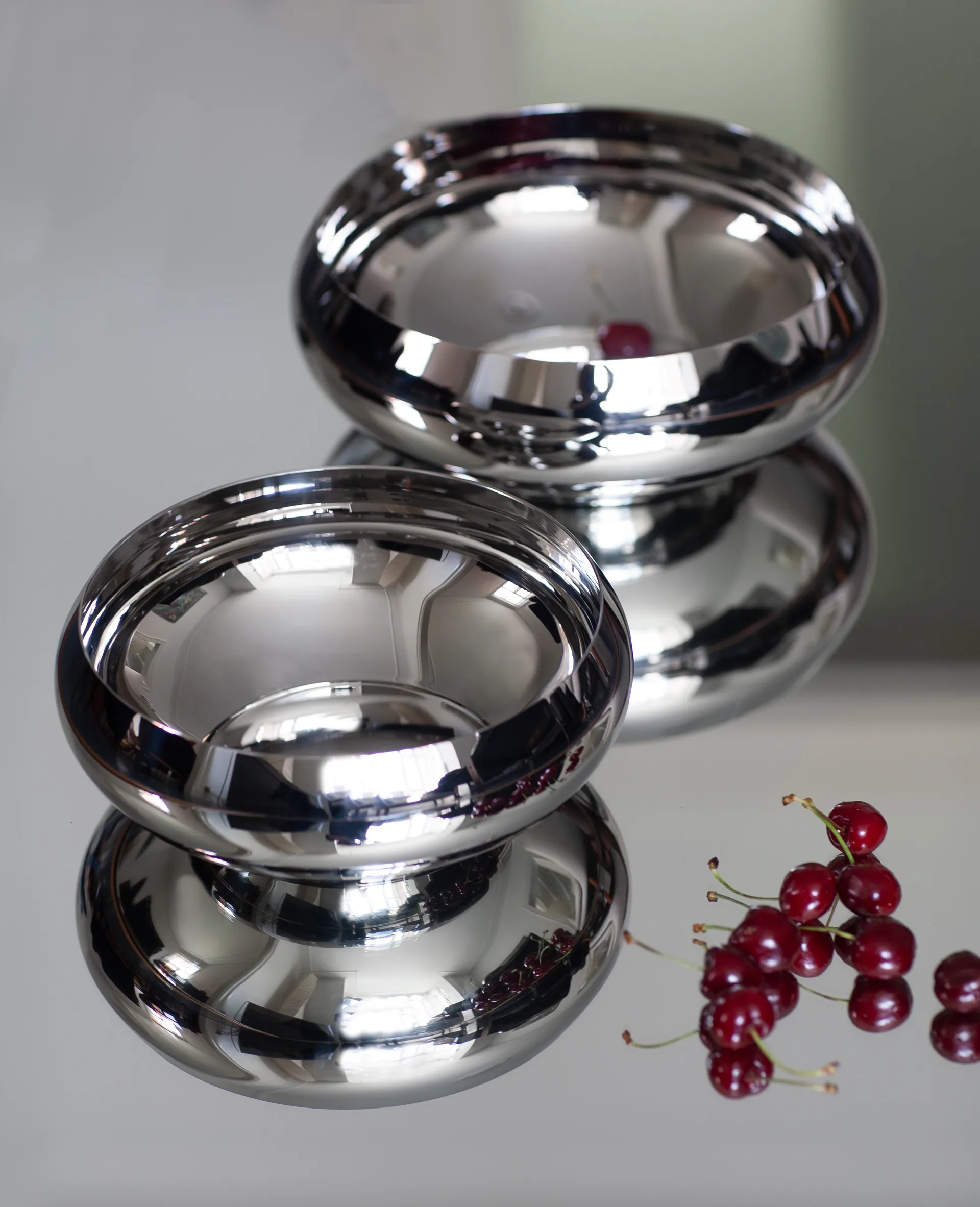 네스트 보울 Ø23 cm, Polished steel Kay Bojesen | 카이보예센