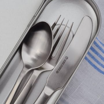 그랑프리 커트러리 세트 여행용 키트 3pcs - Polished steel - Kay Bojesen | 카이보예센