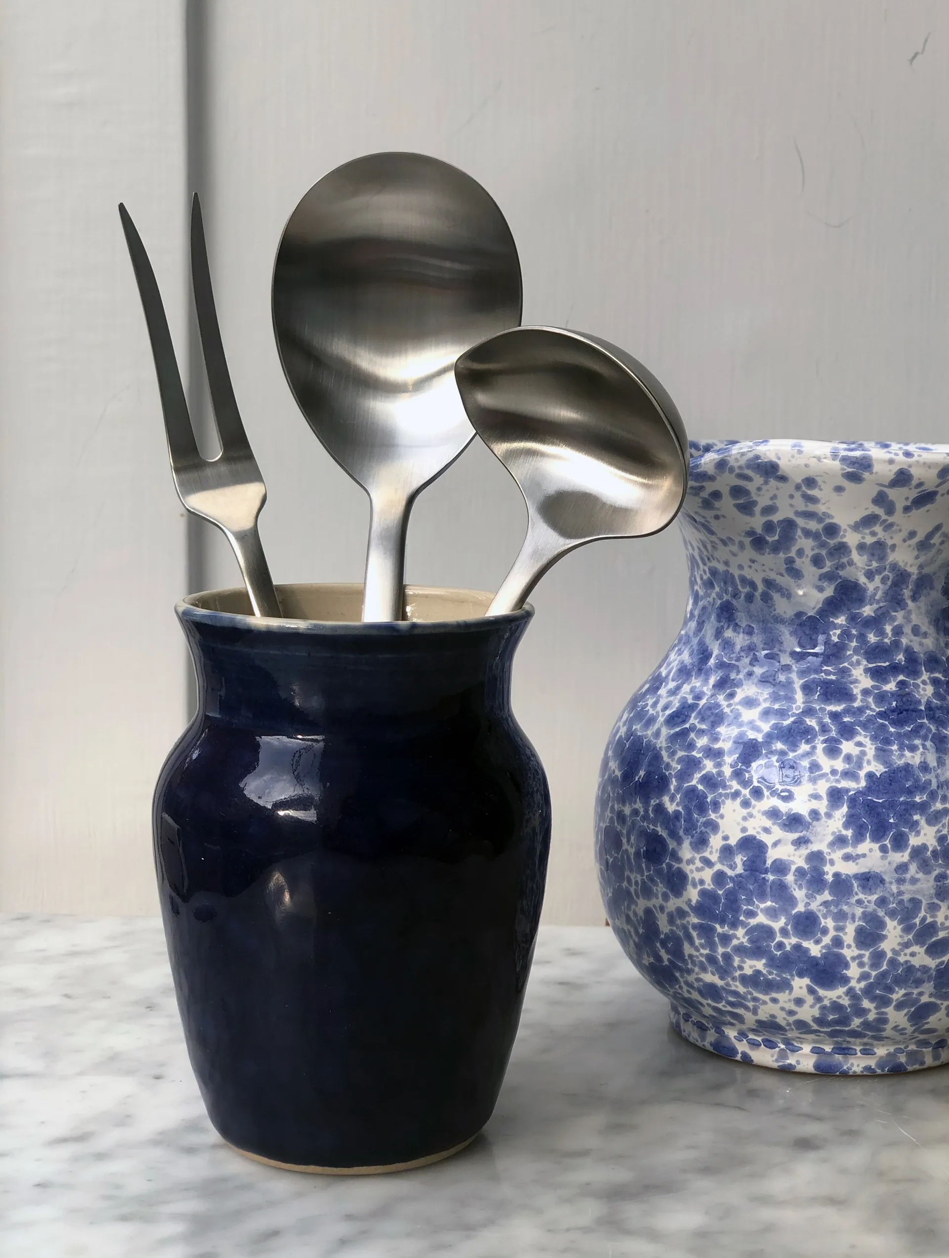 그랑프리 서빙 세트 3pcs, Polished steel Kay Bojesen | 카이보예센