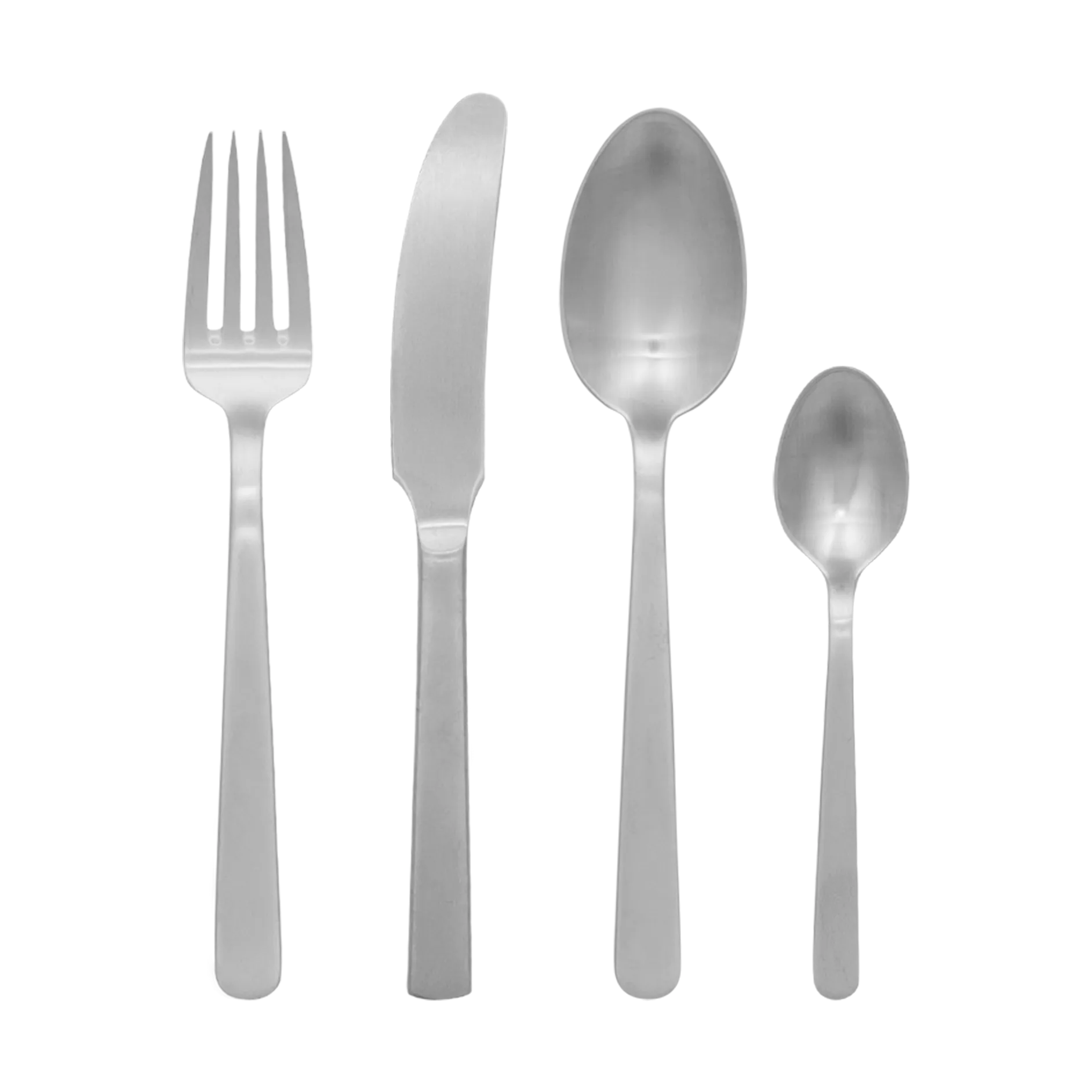 그랑프리 커트러리 4pcs 세트, Matte steel Kay Bojesen | 카이보예센