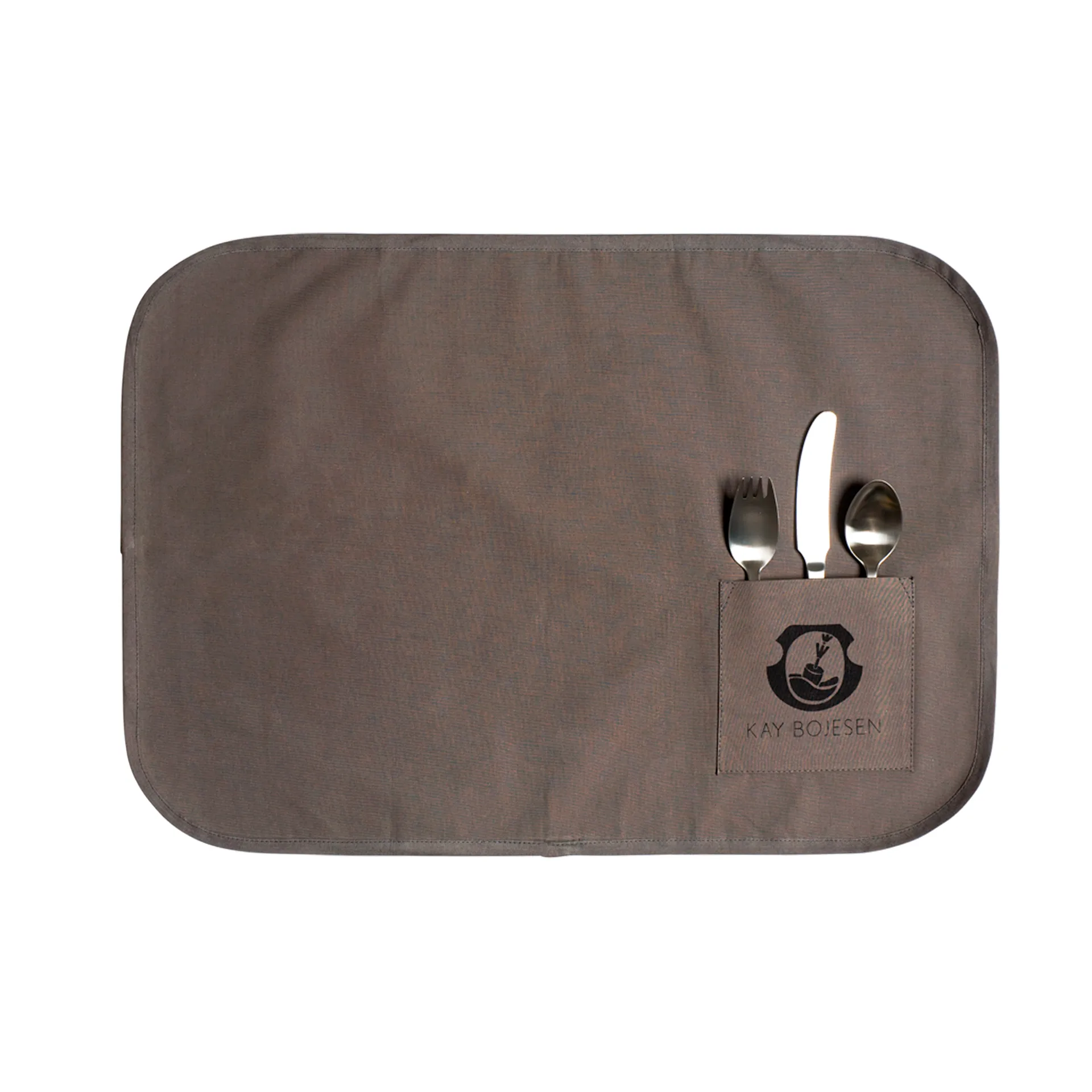 그랑프리 어린이용 커트러리 및 테이블 트레이 4pcs, Polished steel Kay Bojesen | 카이보예센