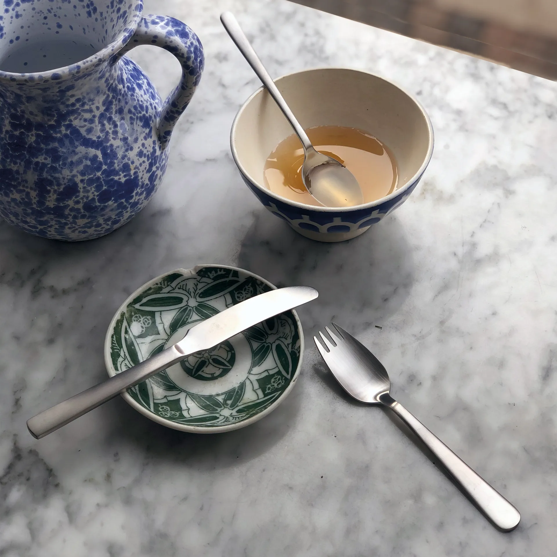 그랑프리 어린이용 커트러리 및 테이블 트레이 4pcs, Polished steel Kay Bojesen | 카이보예센