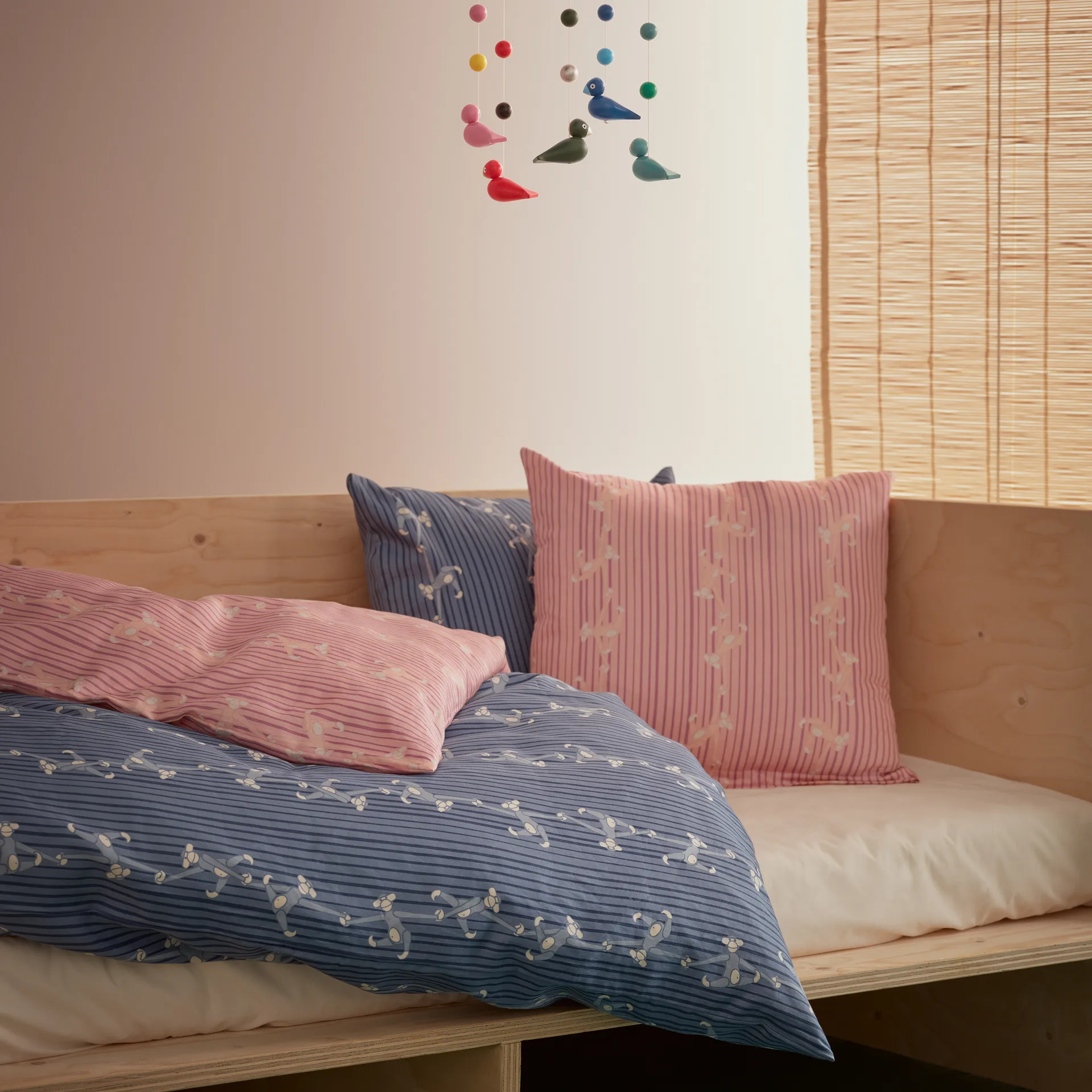 원숭이 침구 커버 세트 100x140 cm, blue Kay Bojesen Denmark | 카이보예센 덴마크