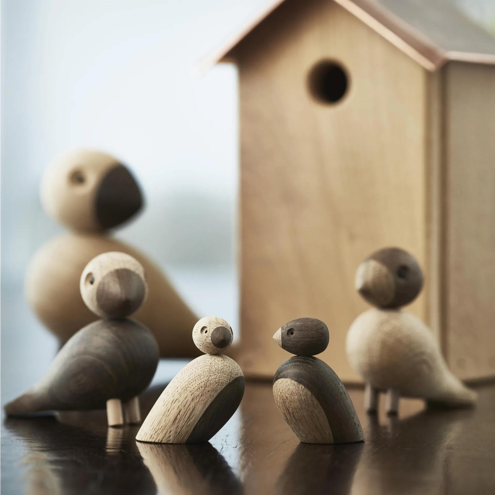 참새 2개 세트, oak Kay Bojesen Denmark | 카이보예센 덴마크