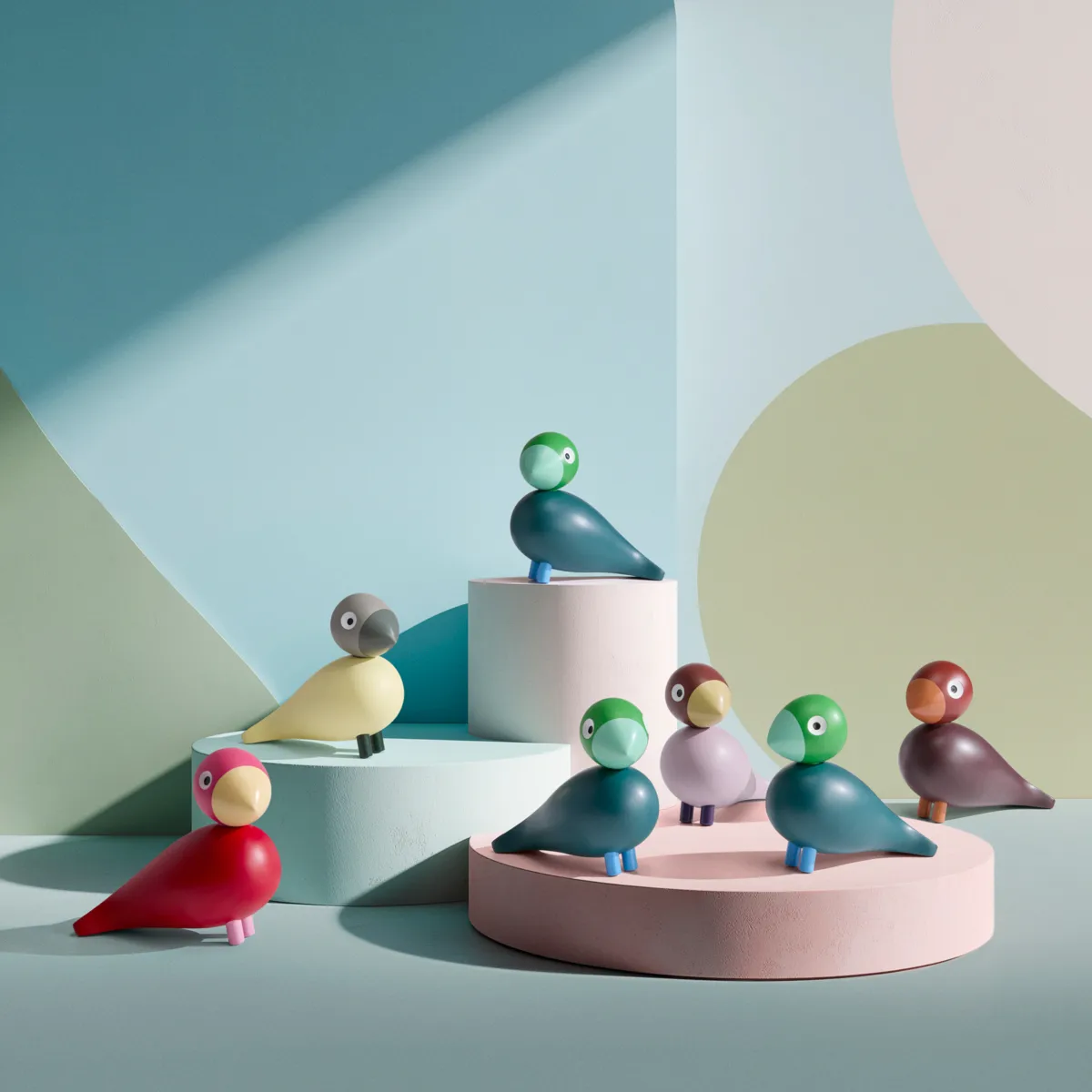 카이보예센 2026 송버드 버치, Dark green Kay Bojesen Denmark | 카이보예센 덴마크