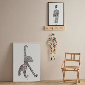 포스터 원숭이 - 50x70 cm - Kay Bojesen Denmark | 카이보예센 덴마크