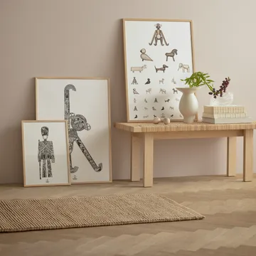 포스터 동물 - 50x70 cm - Kay Bojesen Denmark | 카이보예센 덴마크