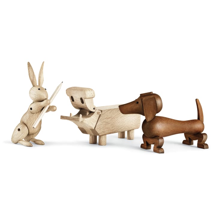강아지 8.5 cm, walnut Kay Bojesen Denmark | 카이보예센 덴마크