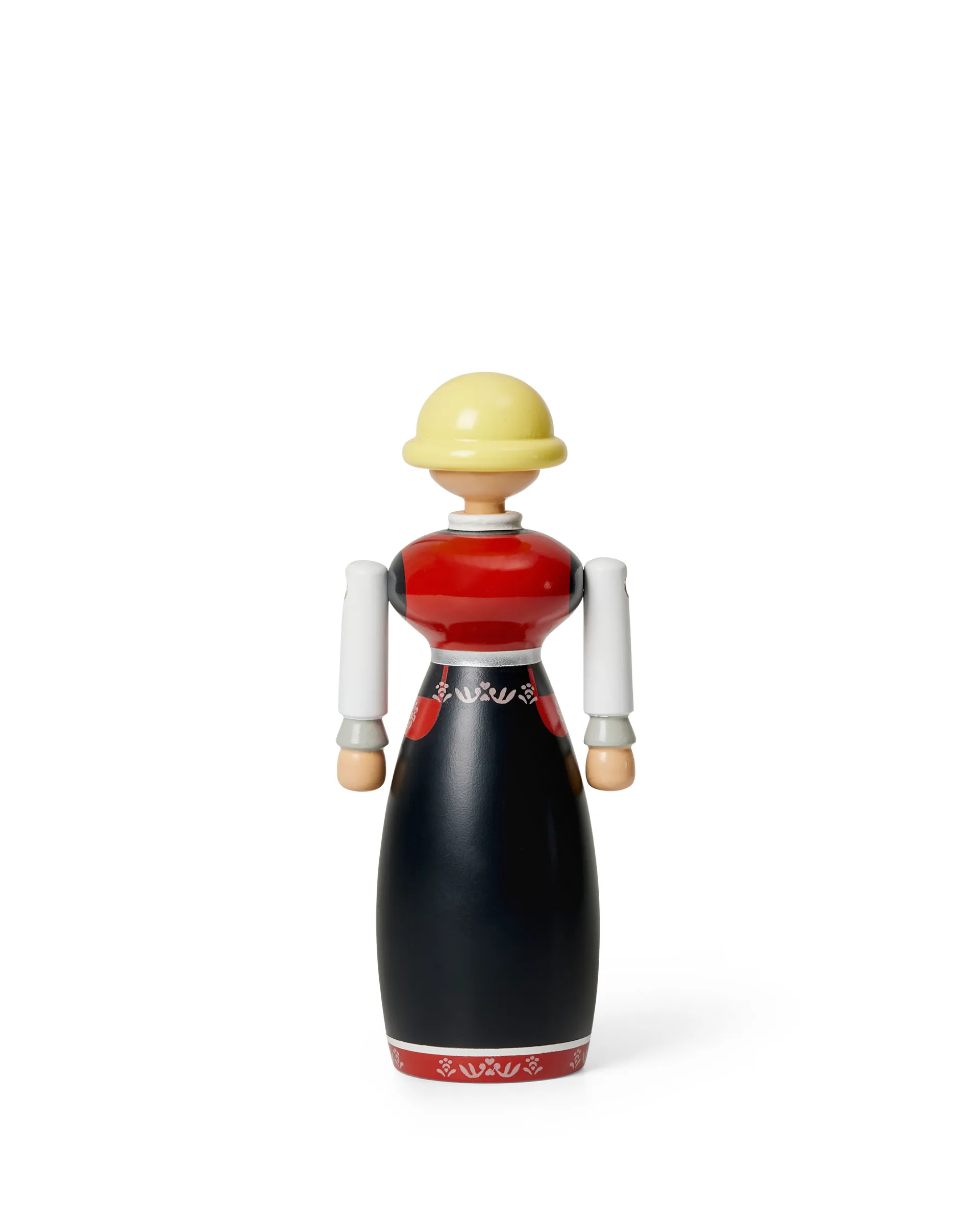 노르웨이 전통 코스튬을 입은 여성, Black-red-white Kay Bojesen Denmark | 카이보예센 덴마크