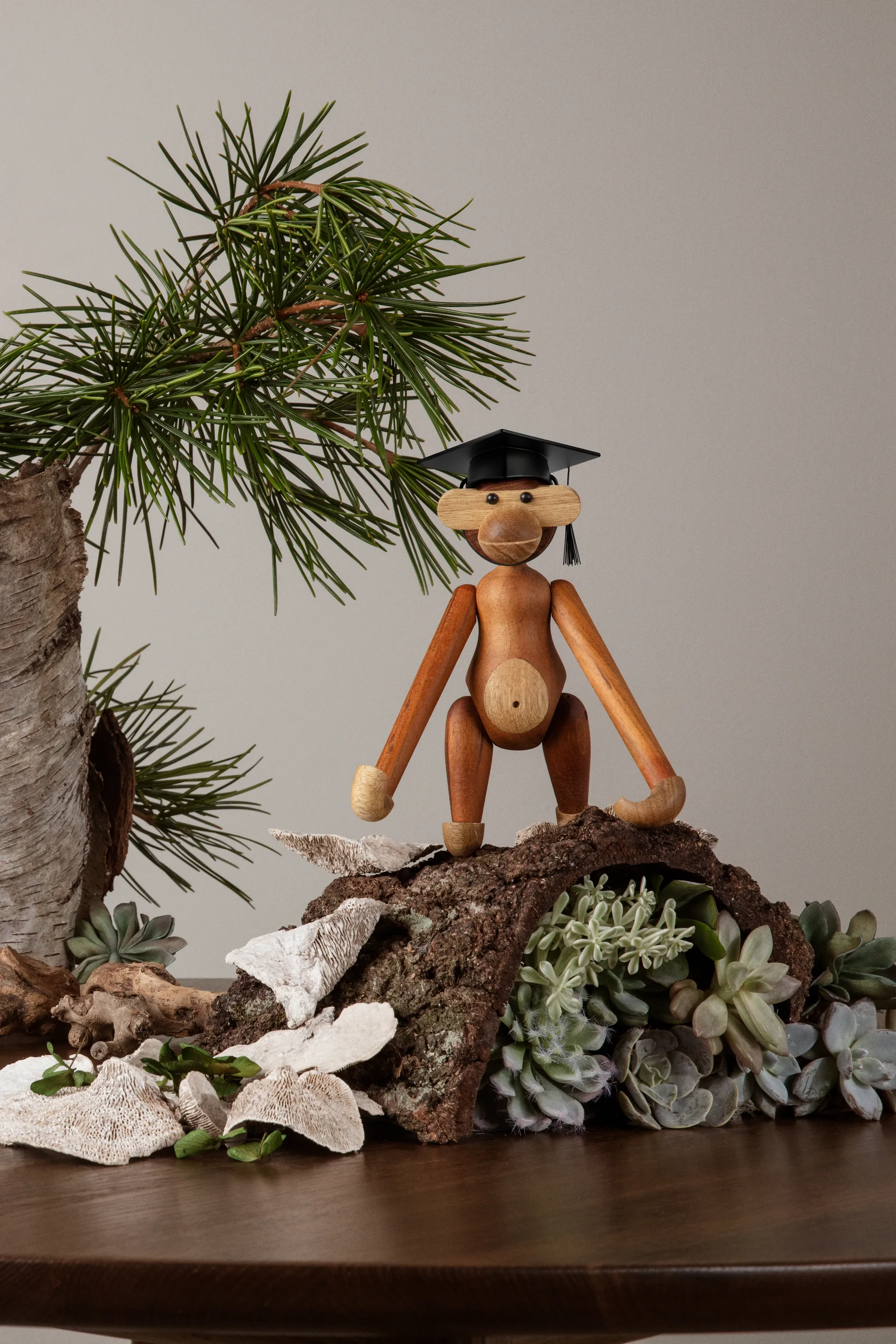 원숭이 스몰용 졸업 모자, Black Kay Bojesen Denmark | 카이보예센 덴마크