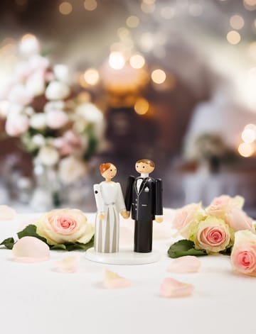 신랑 - Blue-black-white, 12 cm - Kay Bojesen Denmark | 카이보예센 덴마크