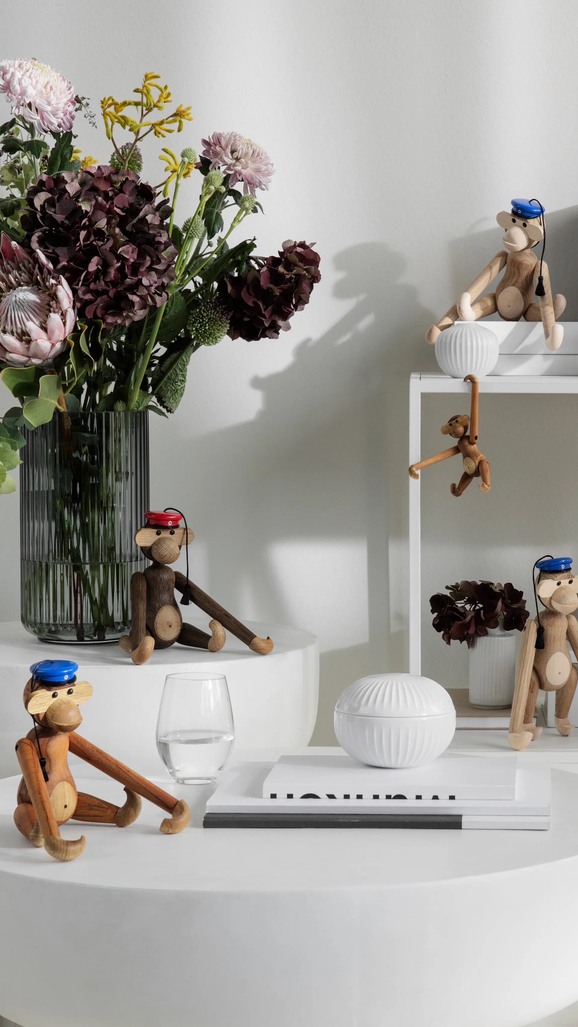 원숭이 스몰용 모자, Blue Kay Bojesen Denmark | 카이보예센 덴마크