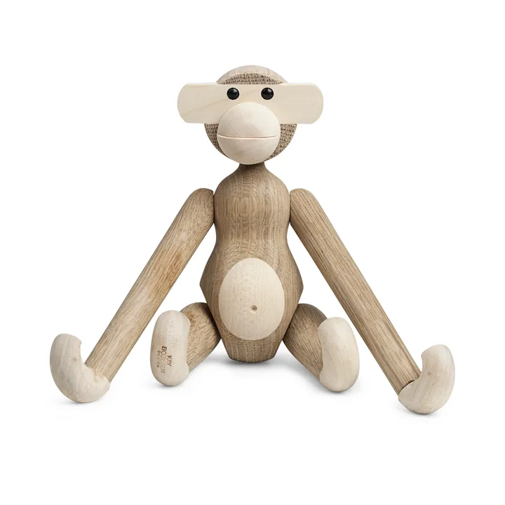 Kay Bojesen 원숭이 소 - 무처리 오크-메이플, 20 cm - Kay Bojesen Denmark | 카이보예센 덴마크