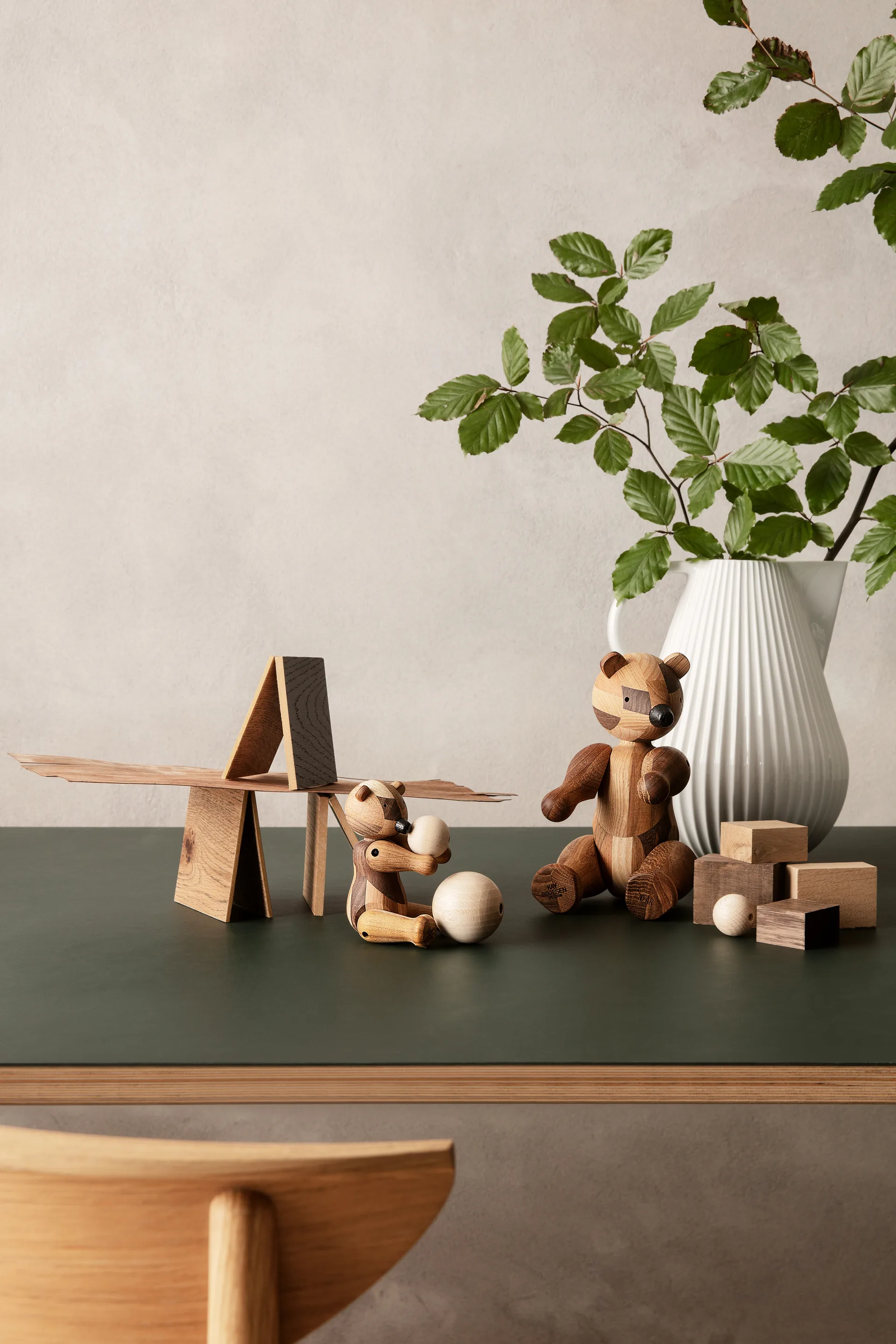 목각 곰 애니버서리 에디션 mixed wood, Little Kay Bojesen Denmark | 카이보예센 덴마크