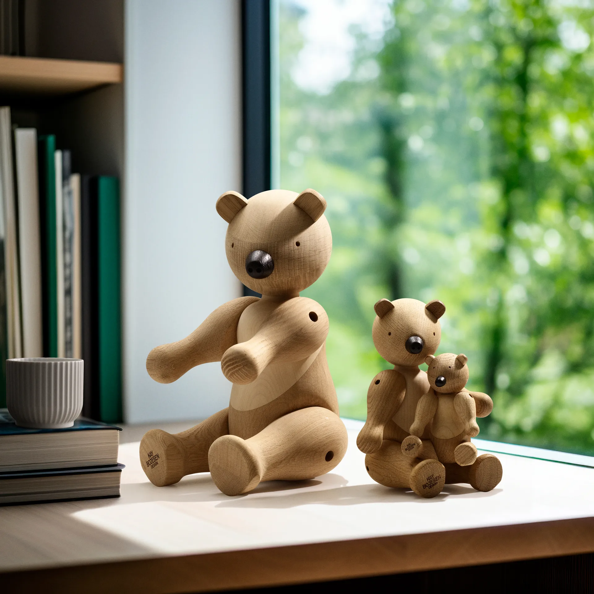 목각 곰 라지, Oak-maple Kay Bojesen Denmark | 카이보예센 덴마크