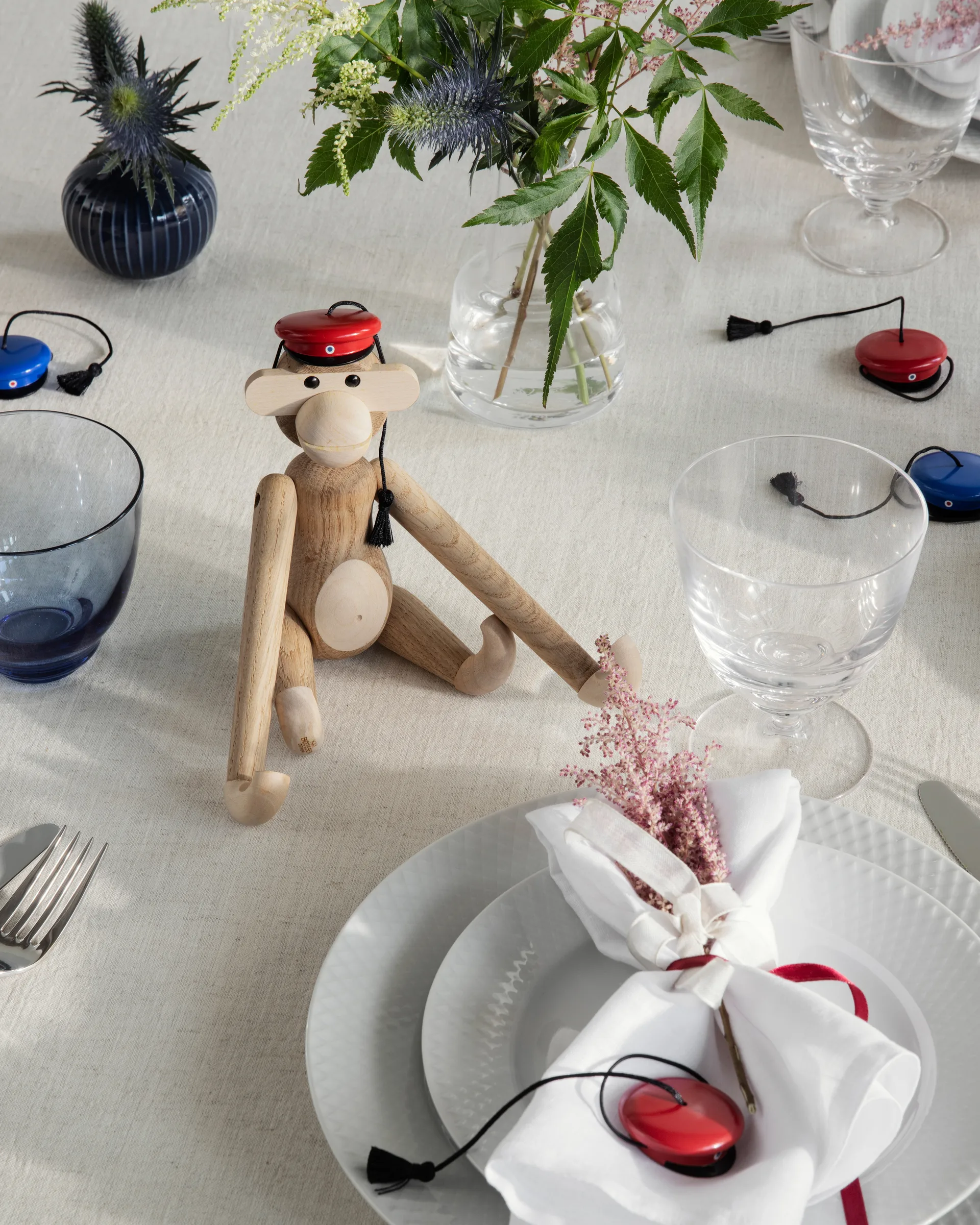 원숭이 스몰용 모자, Red Kay Bojesen Denmark | 카이보예센 덴마크