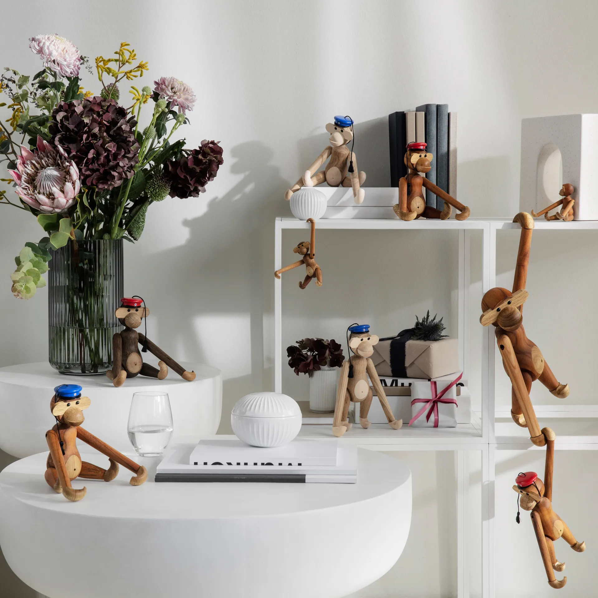 원숭이 스몰용 모자, Red Kay Bojesen Denmark | 카이보예센 덴마크