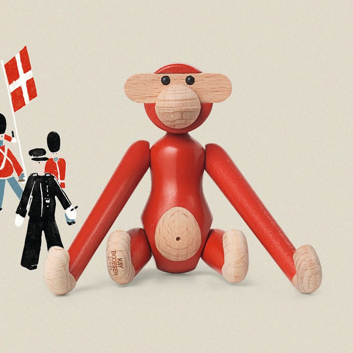 미니 빈티지 원숭이 - Red - Kay Bojesen Denmark | 카이보예센 덴마크
