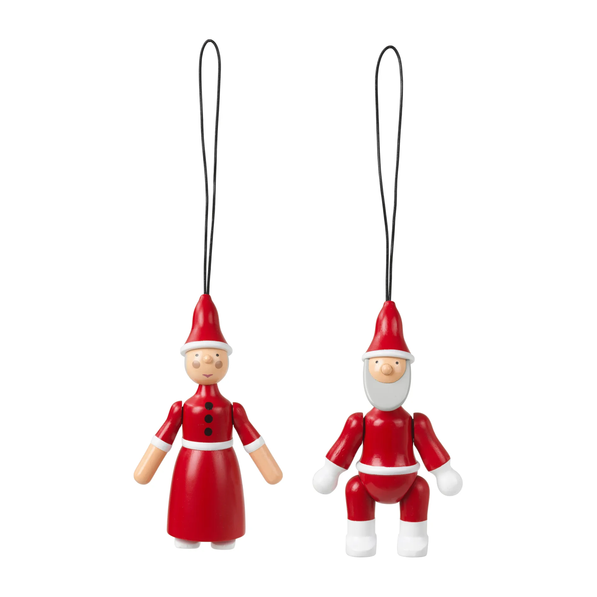 Santa & Mrs Claus 10 cm, RED Kay Bojesen Denmark | 카이보예센 덴마크