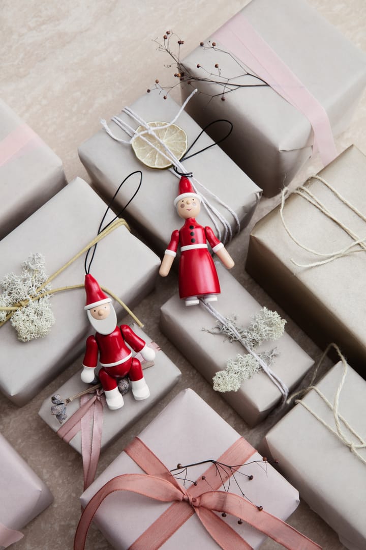 Santa & Mrs Claus 10 cm, RED Kay Bojesen Denmark | 카이보예센 덴마크