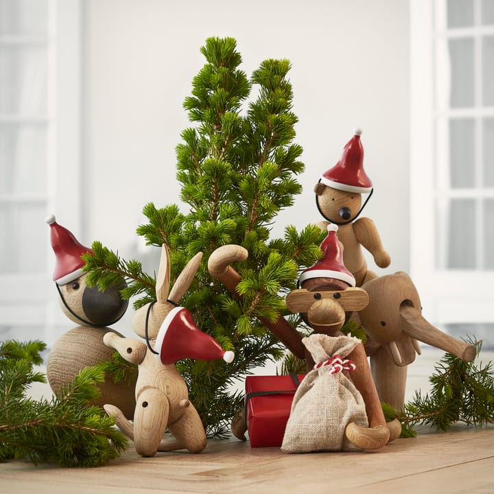 원숭이 & 크리스마스 모자 - small monkey & Christmas hat - Kay Bojesen Denmark | 카이보예센 덴마크