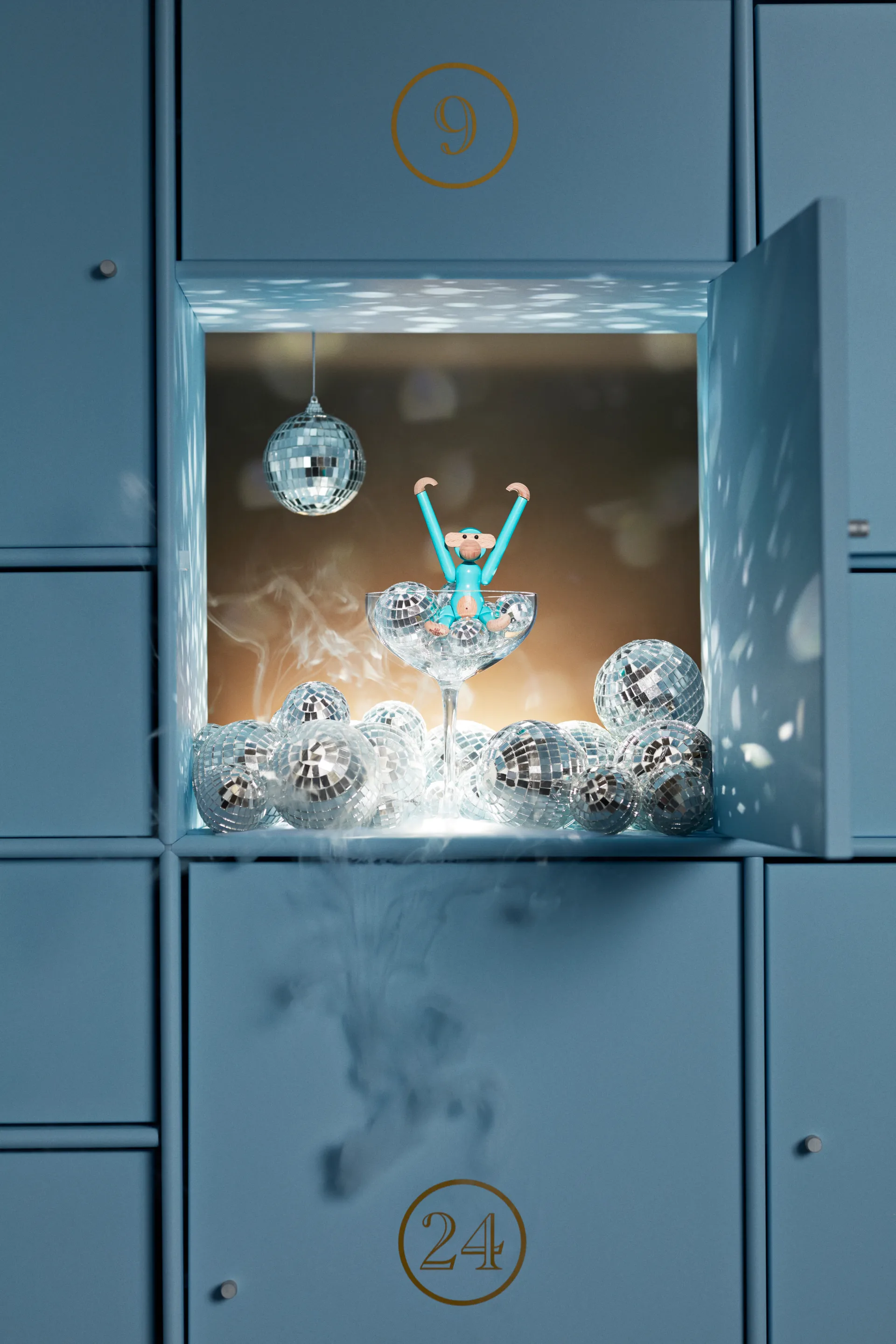 원숭이 미니, Turquoise Kay Bojesen Denmark | 카이보예센 덴마크