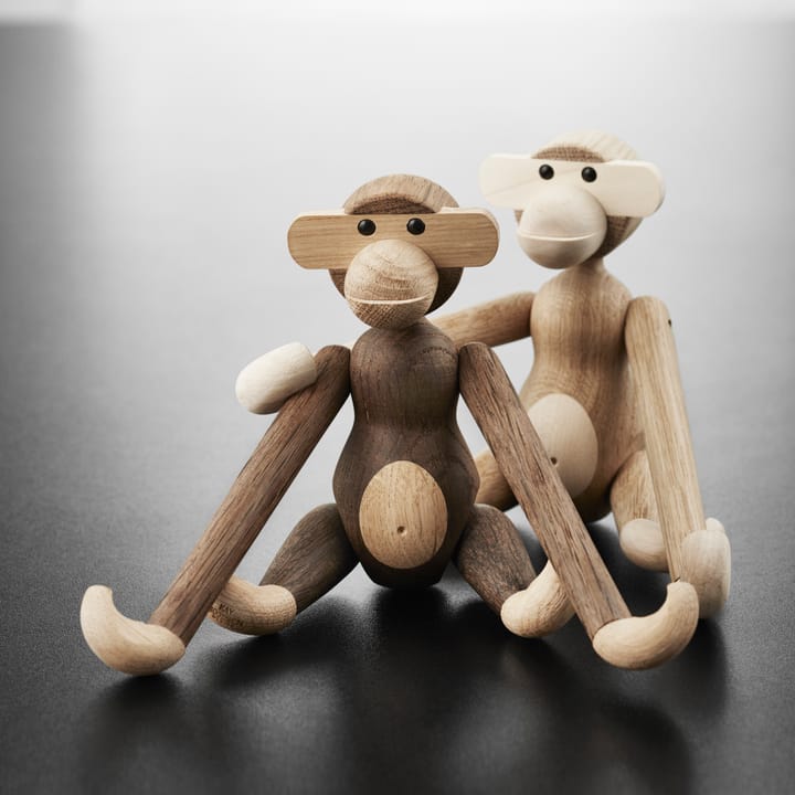 원숭이 스몰, Untreated oak and maple Kay Bojesen Denmark | 카이보예센 덴마크