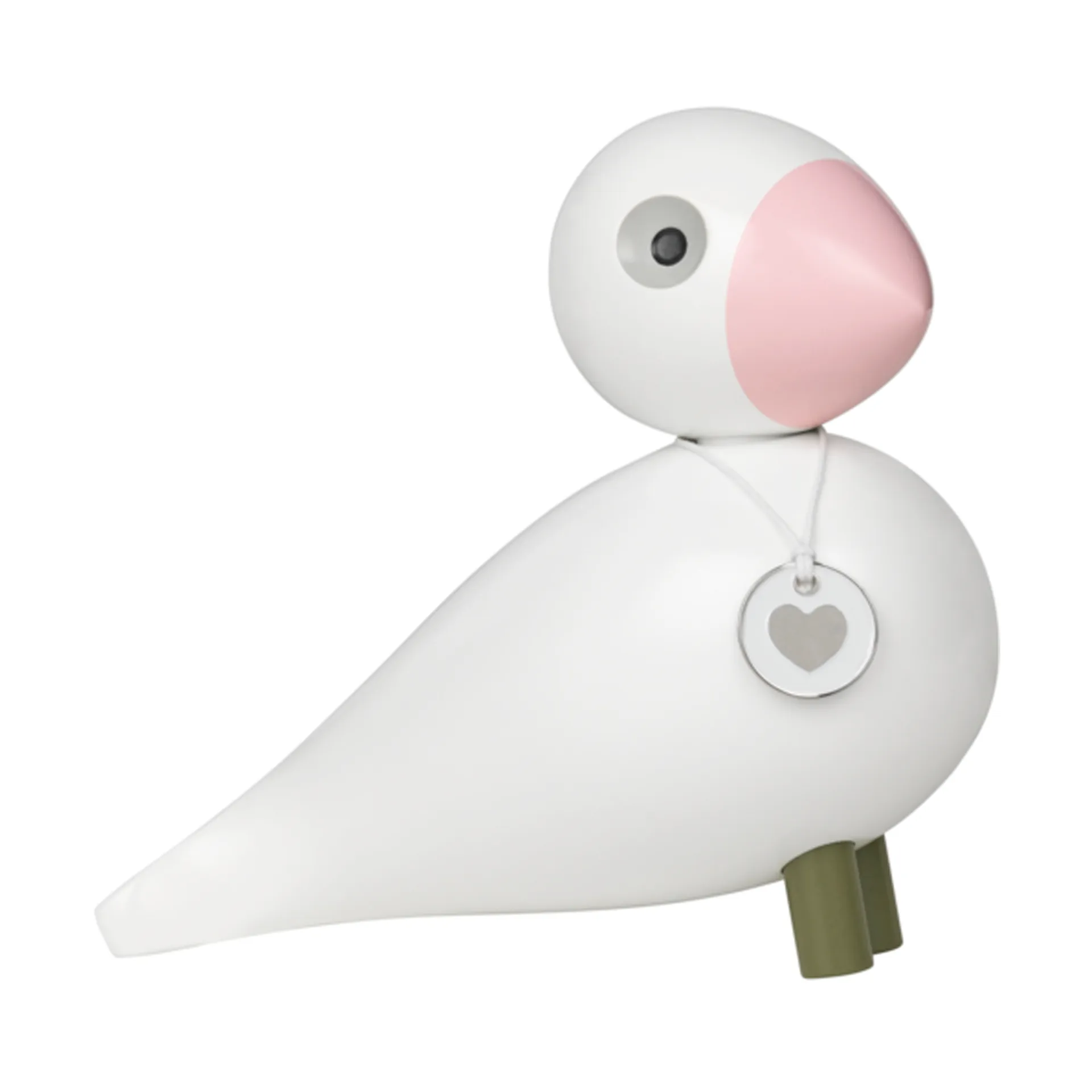 카이보예센 송 버드 호프, White-pink Kay Bojesen Denmark | 카이보예센 덴마크